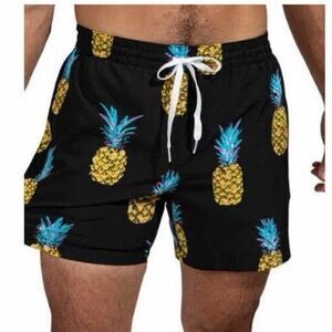 Chubbies The Pineapple Sundaes Swim Trunks 5.5” Inseam Men’s Medium